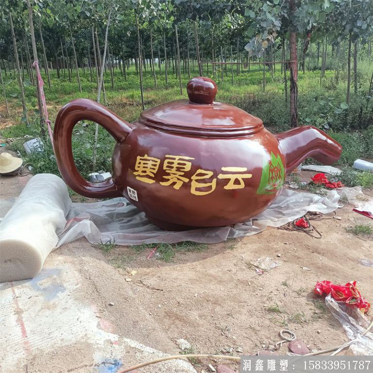 銅雕天壺噴泉構(gòu)造,廠家加工鍛銅天壺